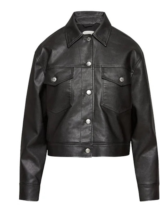 Wilfred Jackets & Blazers - Aritizia Vegan Leather Shacket Gaze
